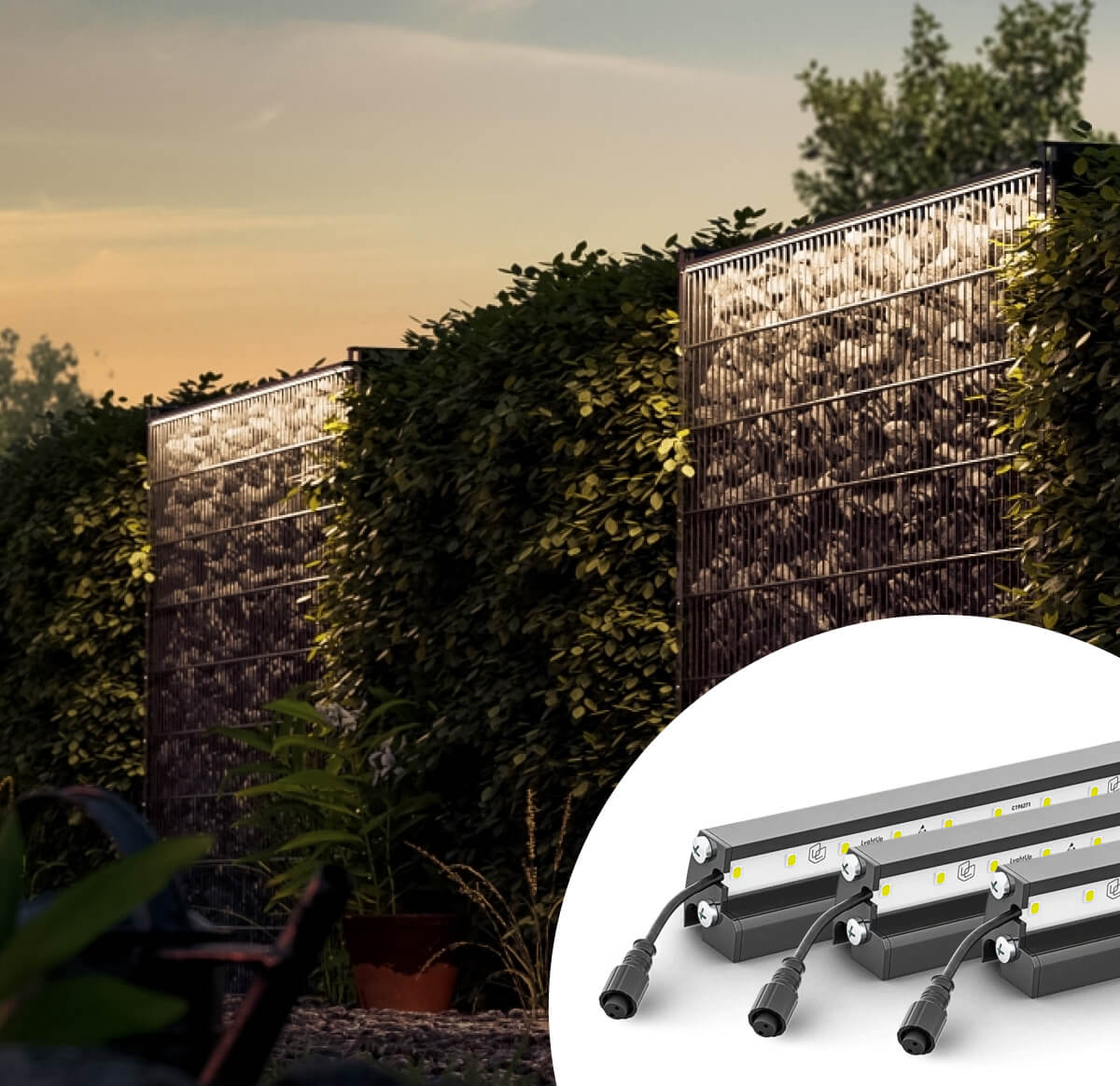 Zaunbeleuchtung für Deinen Garten kaufen Zaunbär